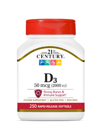 Vitamin D3 50 mcg